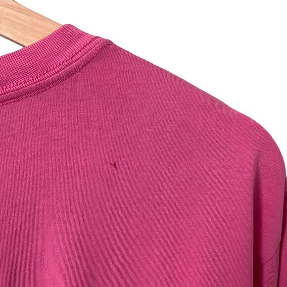 Pink Victoria's Secret Long Sleeve Oversized Campus T-Shirt in Size XS - Picture 11 of 11